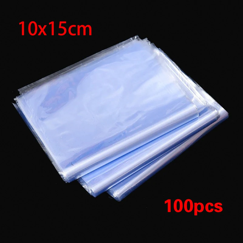 100pcs Waterproof Seal Flat Mouth Pvc Heat Shrink Film Bag Heat Shrink Wrap Blower Heat Storage Bag
100pcs Waterproof Seal Flat Mouth Pvc Heat Shrink Film Bag Heat Shrink Wrap Blower Heat Storage Bag