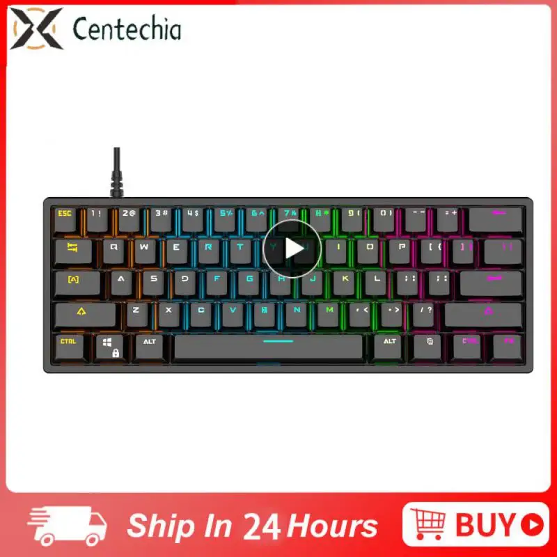 Механическая игровая клавиатура Draconic K530 RGB с поддержкой 5,0, беспроводная, 2,4G, USB, 3 режима, 61 клавиша, компьютерный ПК
Механическая игровая клавиатура Draconic K530 RGB с поддержкой 5,0, беспроводная, 2,4G, USB, 3 режима, 61 клавиша, компьютерный ПК