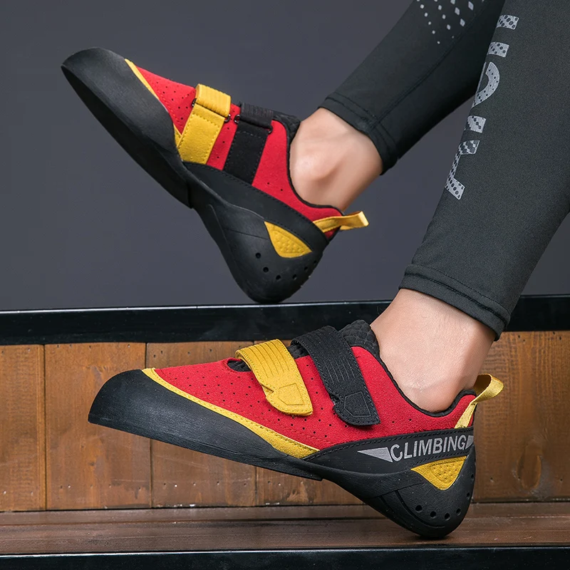 Professional Children Rock Climbing Shoes Top Quality Climbing Training Shoes Anti-slip Rubber Kids Rock-climb Sneakers PY-106
Professional Children Rock Climbing Shoes Top Quality Climbing Training Shoes Anti-slip Rubber Kids Rock-climb Sneakers PY-106