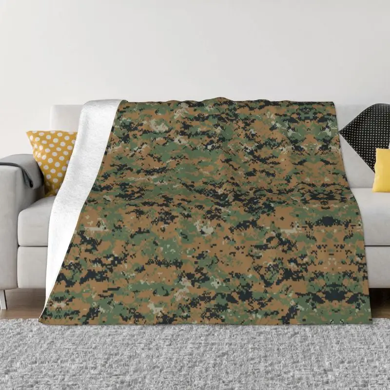 

Военное камуфляжное покрывало Marpat в стиле милитари, флисовое теплое Фланелевое покрывало для спальни, домашнего дивана, покрывала 1