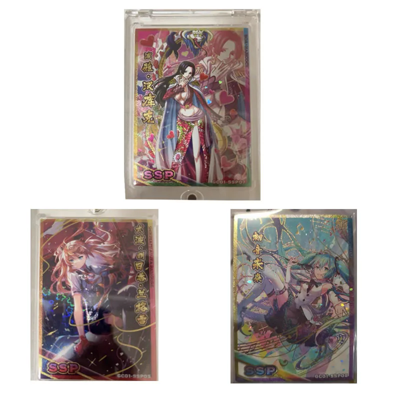 

Anime Goddess Story Boa Hancock, Hatsune Miku Ssr Ssp Card Game Collection Rare Cards Children's Toys The Boy A Birthday Present