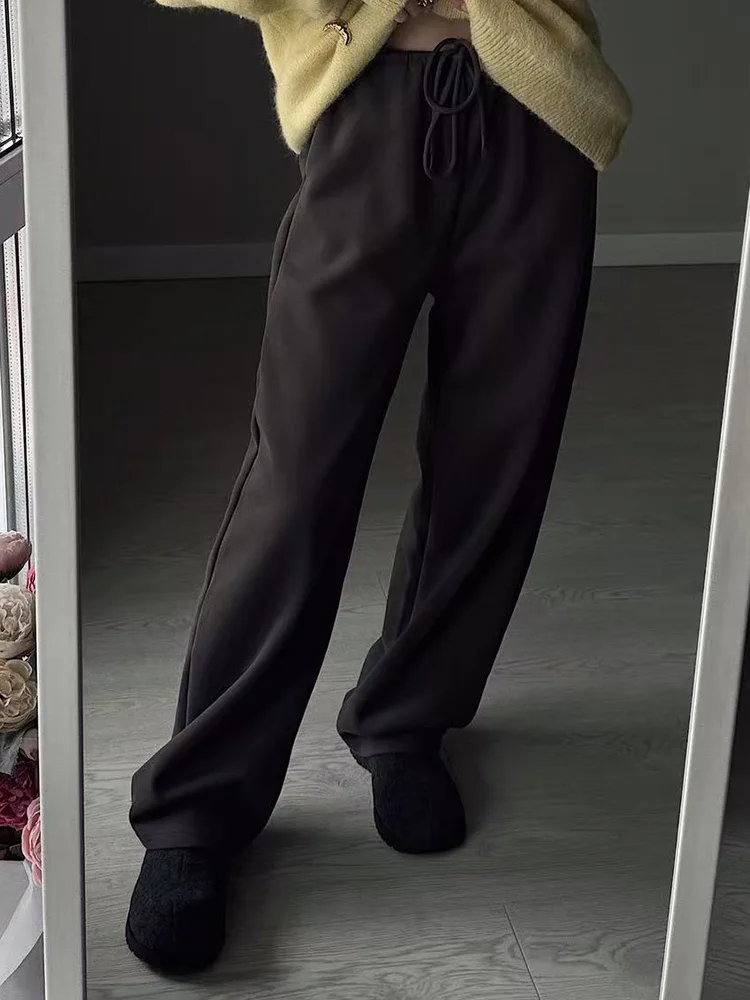 بنطلون رياضي نسائي من ستريمجيرل بلون أزرق ربيعي، واسع الساق وفضفاض مع حبل ربط، بنطلون قطني أحمر فضفاض للنساء بخصر عالٍ بنطلون رياضي نسائي من ستريمجيرل بلون أزرق ربيعي، واسع الساق وفضفاض مع حبل ربط، بنطلون قطني أحمر فضفاض للنساء بخصر عالٍ