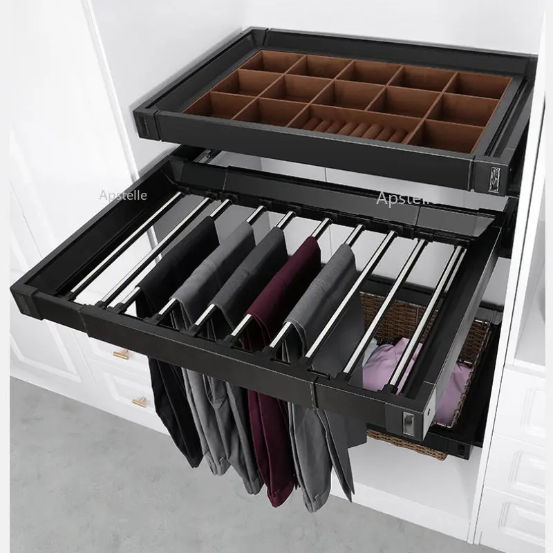 Storage Pant Rack Retractable Pant Rack Pull-out Push Pull Hanging Pant Rack Cabinet Pant Rack Pant
Storage Pant Rack Retractable Pant Rack Pull-out Push Pull Hanging Pant Rack Cabinet Pant Rack Pant