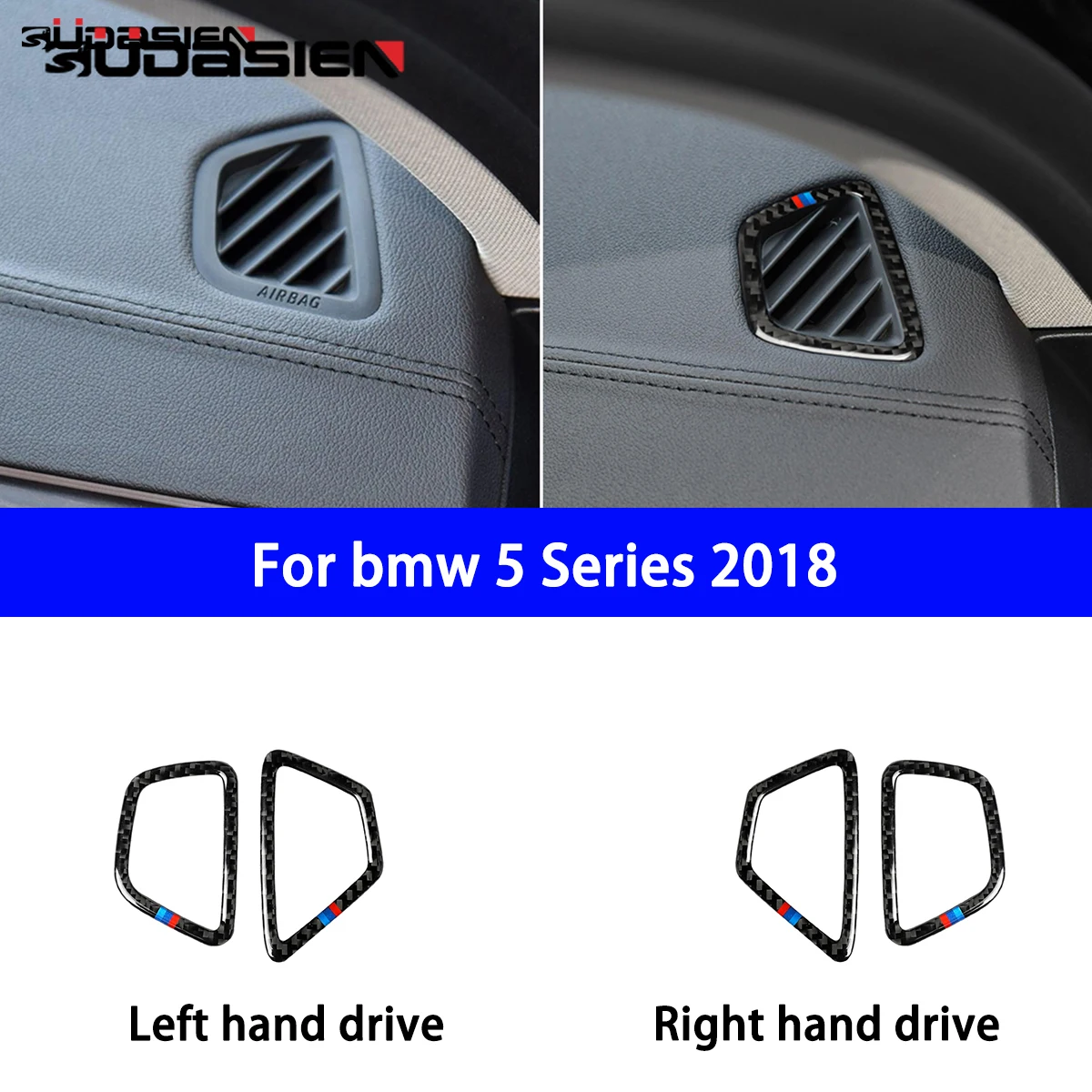 Suitable for BMW 5 Series G38 2018 Car Air Conditioning Outlet Panel Decorative Sticker Carbon Fiber Interior Modification
Suitable for BMW 5 Series G38 2018 Car Air Conditioning Outlet Panel Decorative Sticker Carbon Fiber Interior Modification