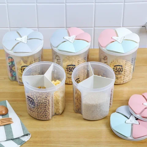 Sealed Storage Box Crisper Grains Storage Tank Household Kitchen Food Containers for Dry Cereals Multi-Format Tool
Sealed Storage Box Crisper Grains Storage Tank Household Kitchen Food Containers for Dry Cereals Multi-Format Tool