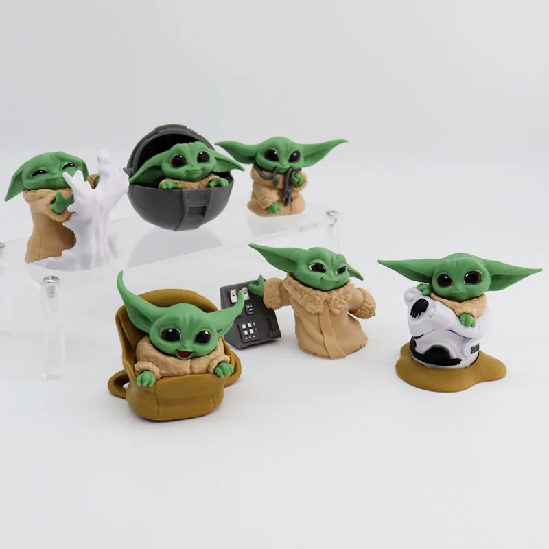 2Style 6Pcs/Set Disney Anime Figure 5-8cm Toy Master Baby Yoda Darth PVC Action Collection Mini Toy Model for Children Gift
2Style 6Pcs/Set Disney Anime Figure 5-8cm Toy Master Baby Yoda Darth PVC Action Collection Mini Toy Model for Children Gift