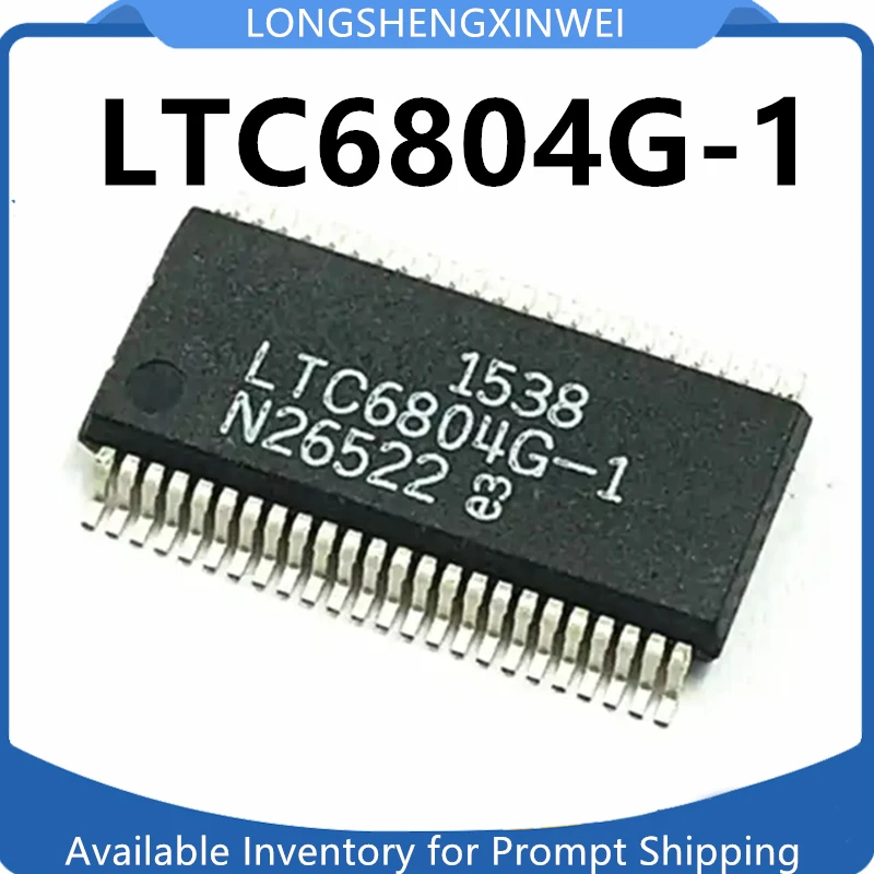 Встроенный аккумулятор LTC6804G SSOP48, микросхема монитора с несколькими батареями, 1 шт.
Встроенный аккумулятор LTC6804G SSOP48, микросхема монитора с несколькими батареями, 1 шт.