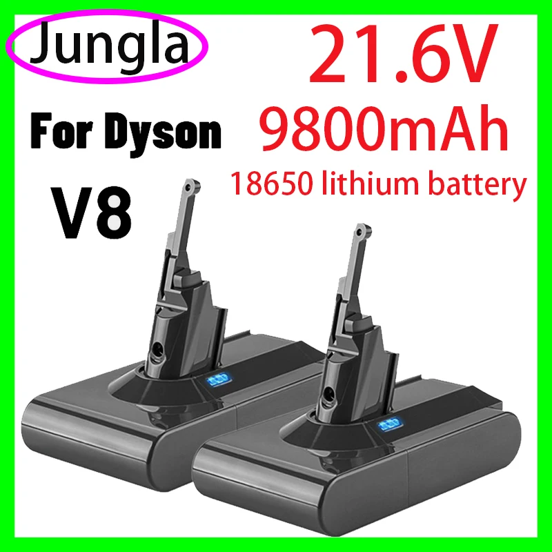 Dyson V8 21,6 V 9800mAh Ersatz Batterie Für Absolute Kabel-Freies Vakuum Handheld Staubsauger
Dyson V8 21,6 V 9800mAh Ersatz Batterie Für Absolute Kabel-Freies Vakuum Handheld Staubsauger