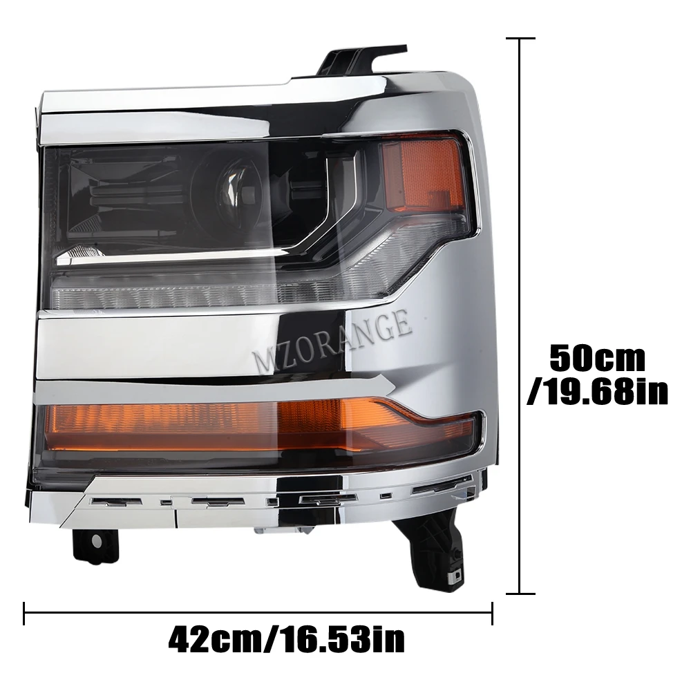 شمعة امامية شيفروليه سيلفرادو 2016 2017 2018 HID 22 شمعة امامية شيفروليه سيلفرادو 2016 2017 2018 HID