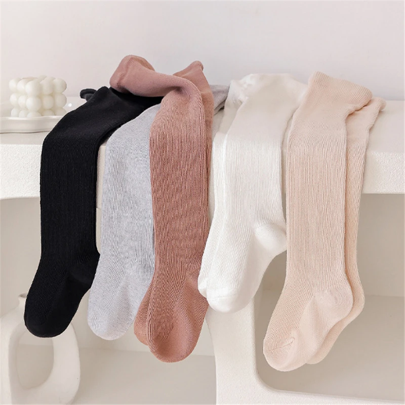 

Baby Girl Tights Warm Leggings Kids Pants Solid Cotton Child Pantyhose Casual Stockings Girls Toddler Dance Winter Clothes1-12Y