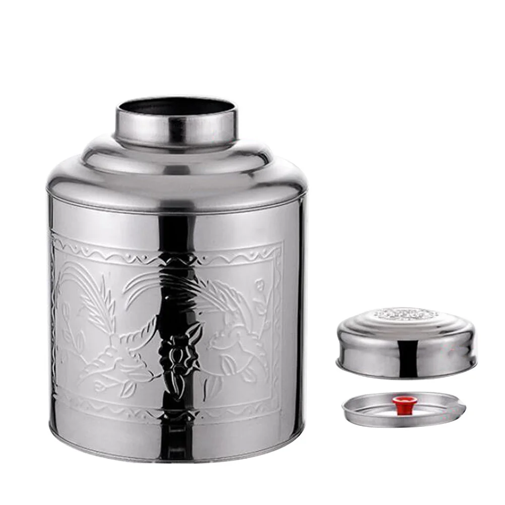 Stainless Steel Tea Tea Packaging Iron Box Household Portable Mini Metal Tea Box Small Sealed Tea Canister Food Container
Stainless Steel Tea Tea Packaging Iron Box Household Portable Mini Metal Tea Box Small Sealed Tea Canister Food Container