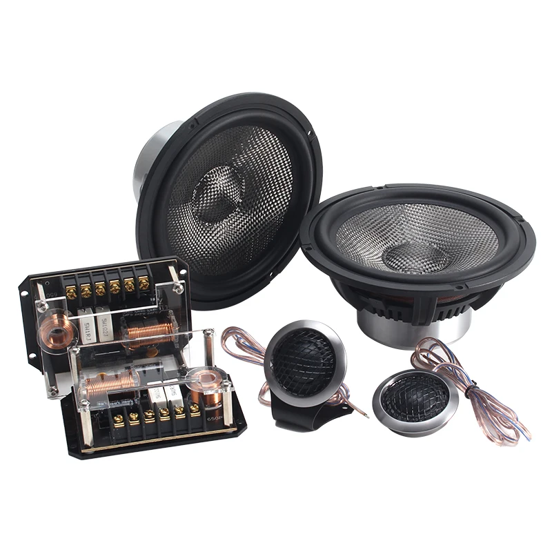 high end 6.5 inch 2-way component car speaker carbon fiber cone 4ohms speakers car audio system full range
high end 6.5 inch 2-way component car speaker carbon fiber cone 4ohms speakers car audio system full range