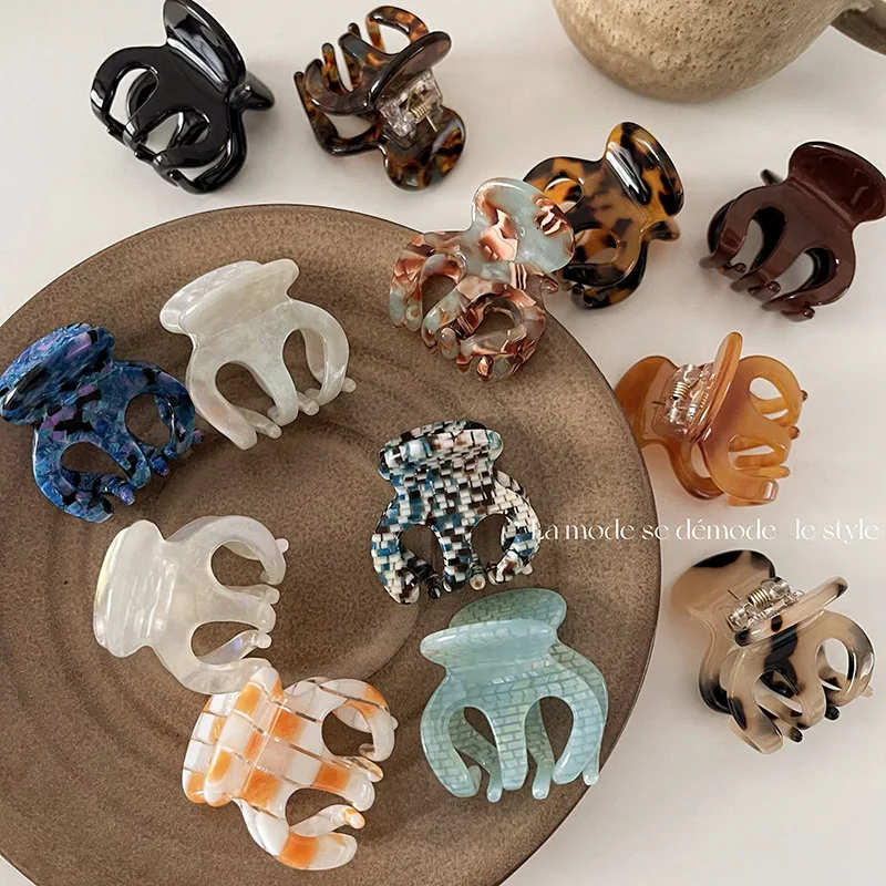 Small Acetate Grip High Ponytail Hair-Holding Hairpin Hair Claw Hair Clip Headdress Female Bang Clip Shark Clip Hair Accessories
Small Acetate Grip High Ponytail Hair-Holding Hairpin Hair Claw Hair Clip Headdress Female Bang Clip Shark Clip Hair Accessories