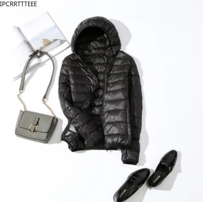 Autumn Winter Women Ultralight Thin Down Jacket White Duck Down Hooded Jackets Long Sleeve Warm Coat Female Portable Outwear
Autumn Winter Women Ultralight Thin Down Jacket White Duck Down Hooded Jackets Long Sleeve Warm Coat Female Portable Outwear