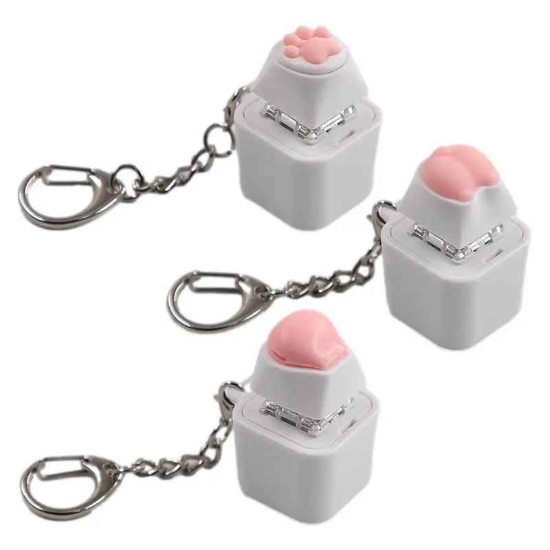 Key Fidget Toy Light Up Portable Finger Keychain Presser Toy Novelty Toys For Kids And Adults Hung On Cell Phone Cases Bags Keys
Key Fidget Toy Light Up Portable Finger Keychain Presser Toy Novelty Toys For Kids And Adults Hung On Cell Phone Cases Bags Keys