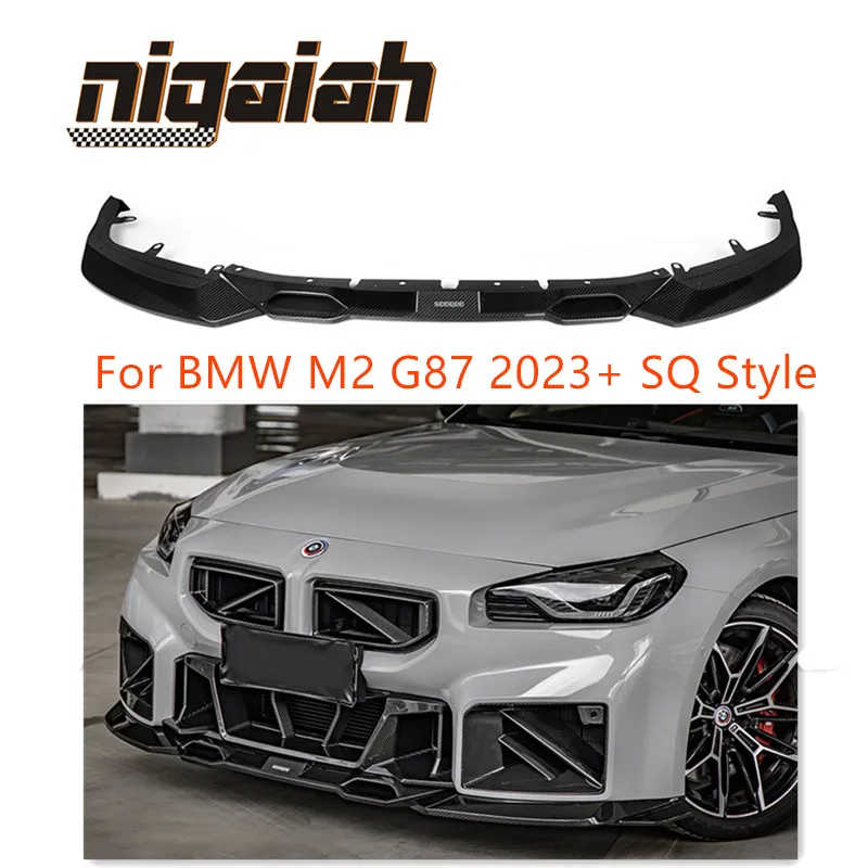 Сплиттер для переднего бампера из углеродного волокна SQ Style для BMW M2 G87 2023 + аксессуары для модернизации
Сплиттер для переднего бампера из углеродного волокна SQ Style для BMW M2 G87 2023 + аксессуары для модернизации