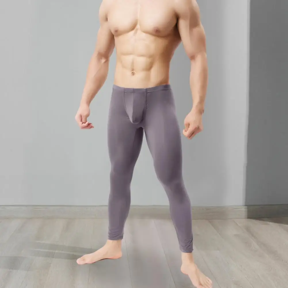 Men Slim Fit Pants Men's Ultrathin U Pouch Long Johns Leggings High Elasticity Soft Lounge Pants for Home Sheer Sleepwear
Men Slim Fit Pants Men's Ultrathin U Pouch Long Johns Leggings High Elasticity Soft Lounge Pants for Home Sheer Sleepwear