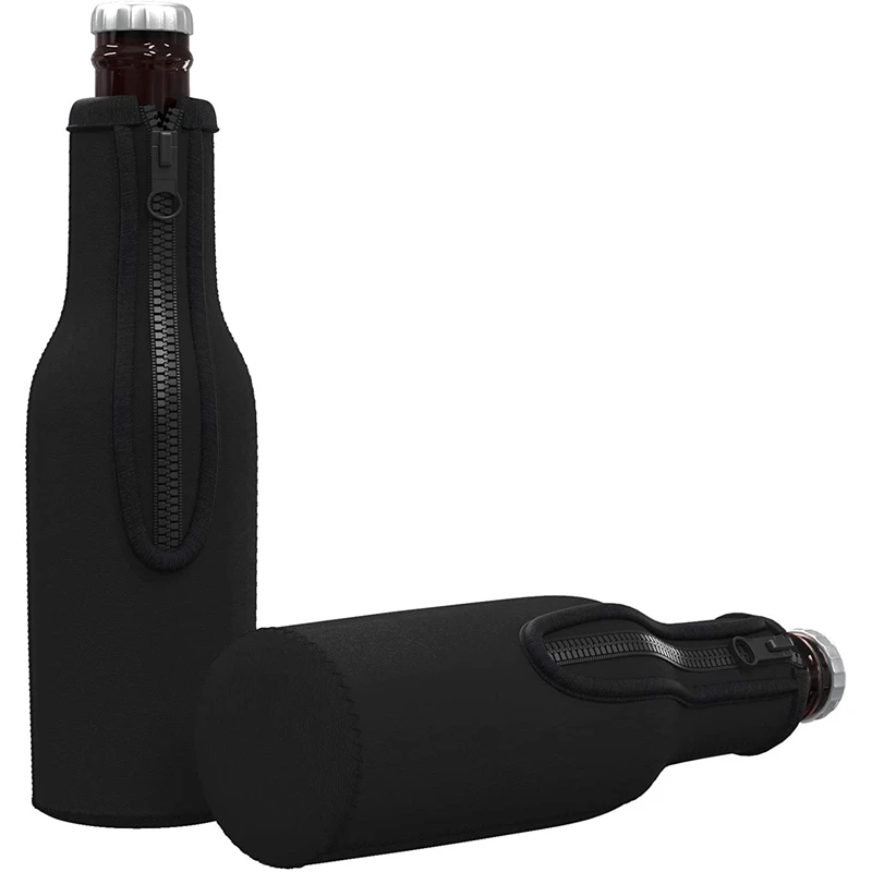 36 Pack Beer Bottle Cooler Sleeves Keep Drink Cold Zip-Up Extra Thick Neoprene Insulated Sleeve Cover Black
36 Pack Beer Bottle Cooler Sleeves Keep Drink Cold Zip-Up Extra Thick Neoprene Insulated Sleeve Cover Black