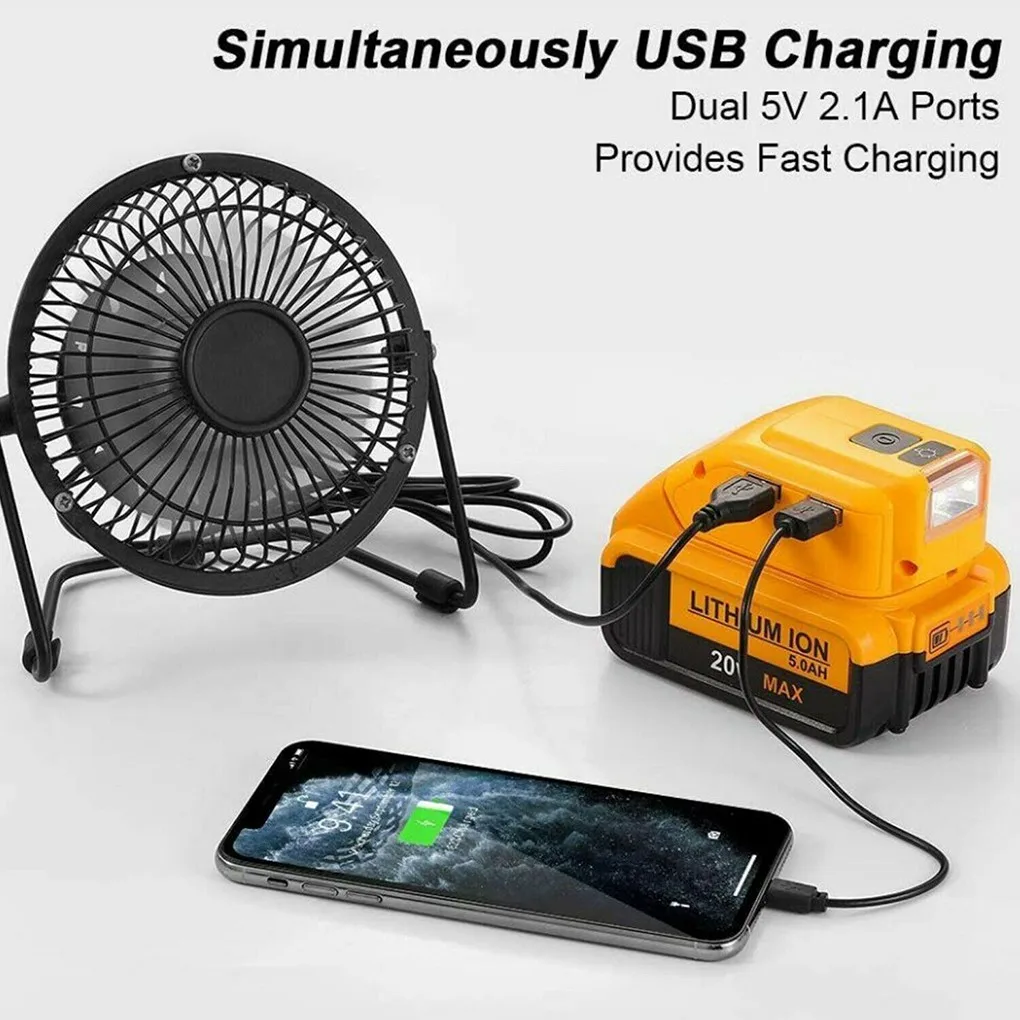 ``Dual USB Pwer Source Li-ion Battery Carger Adapter DCB090 For Ewlt 14.4V To 20V MAX XR Lihium Battery Moile Power Supply
``Dual USB Pwer Source Li-ion Battery Carger Adapter DCB090 For Ewlt 14.4V To 20V MAX XR Lihium Battery Moile Power Supply