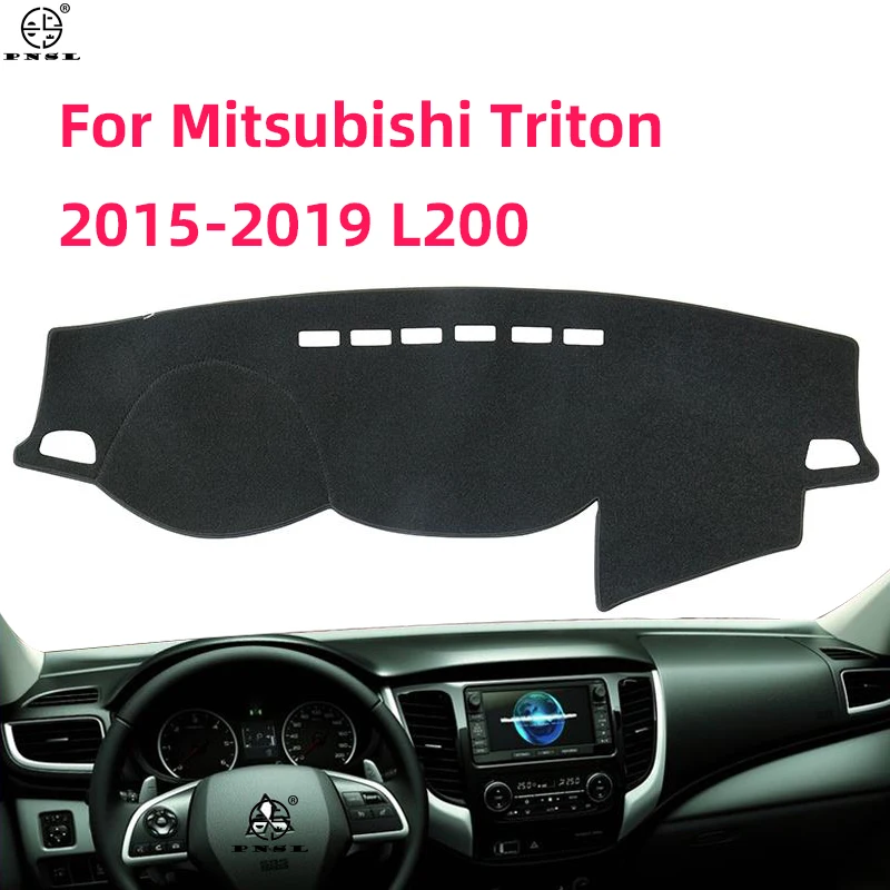 

Крышка приборной панели для Mitsubishi L200 Triton Strada strсарак Barbar Fiat Fullback RAM 2015 ~ 2020 коврик приборной панели коврик
