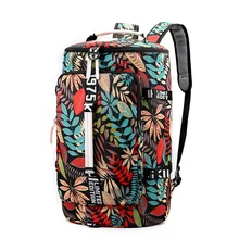 

Multifunctional Travel Bag Big Capactiy Printing Backpack Shoulder Duffel Bag Women Backpack Travel Sports Hiking Bag Rucksack