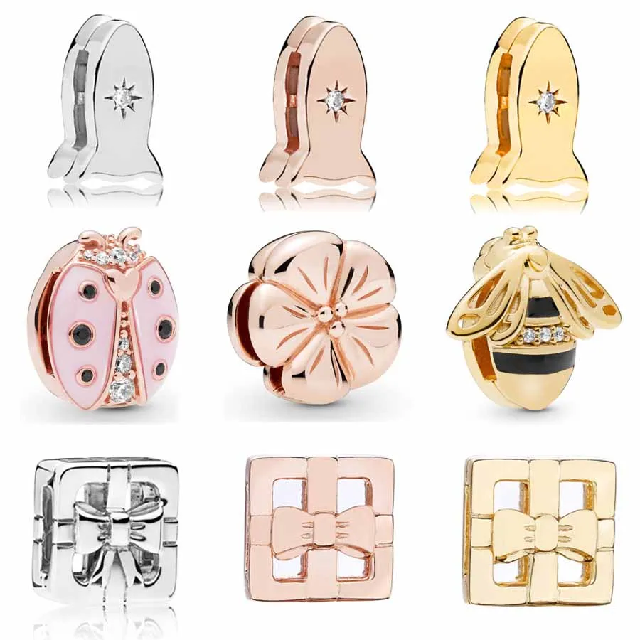 Authentic 925 Sterling Silver Ladybird Classic Flower Space Ship Gift Box Reflexions Fit Pandora Bracelet & Necklace Jewelry
Authentic 925 Sterling Silver Ladybird Classic Flower Space Ship Gift Box Reflexions Fit Pandora Bracelet & Necklace Jewelry