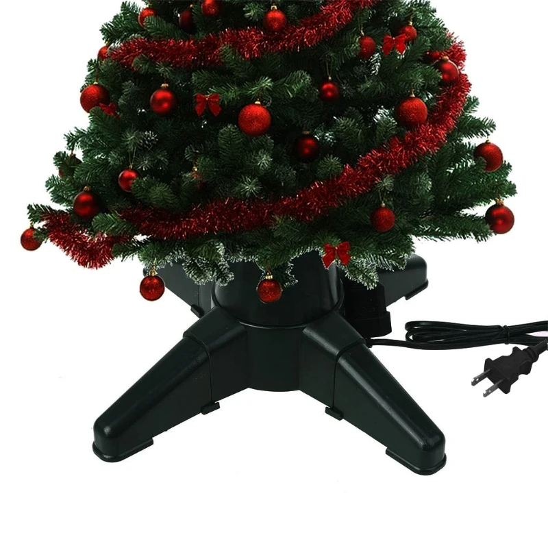 Christmas Tree Electric Rotating Stand Heavy-Duty Artificial Xmas Tree Stand Base Plastic Bracket Easy to Install
Christmas Tree Electric Rotating Stand Heavy-Duty Artificial Xmas Tree Stand Base Plastic Bracket Easy to Install