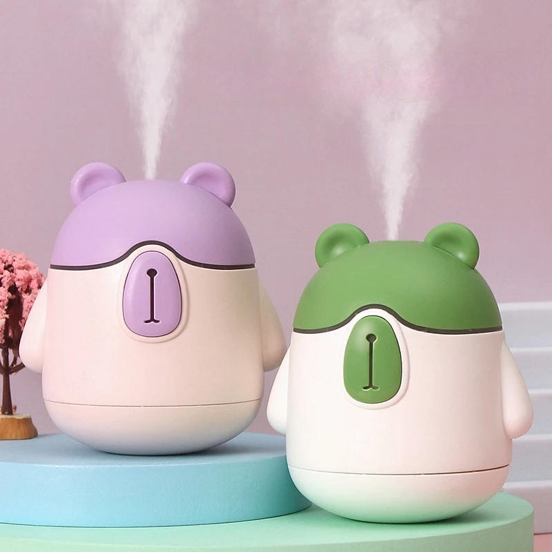 Lovely Cartoon Bear Air Humidifier USB Ultrasonic Aromatherapy Diffuser with Night Light Mini Mute Humidificador for Baby Room
Lovely Cartoon Bear Air Humidifier USB Ultrasonic Aromatherapy Diffuser with Night Light Mini Mute Humidificador for Baby Room