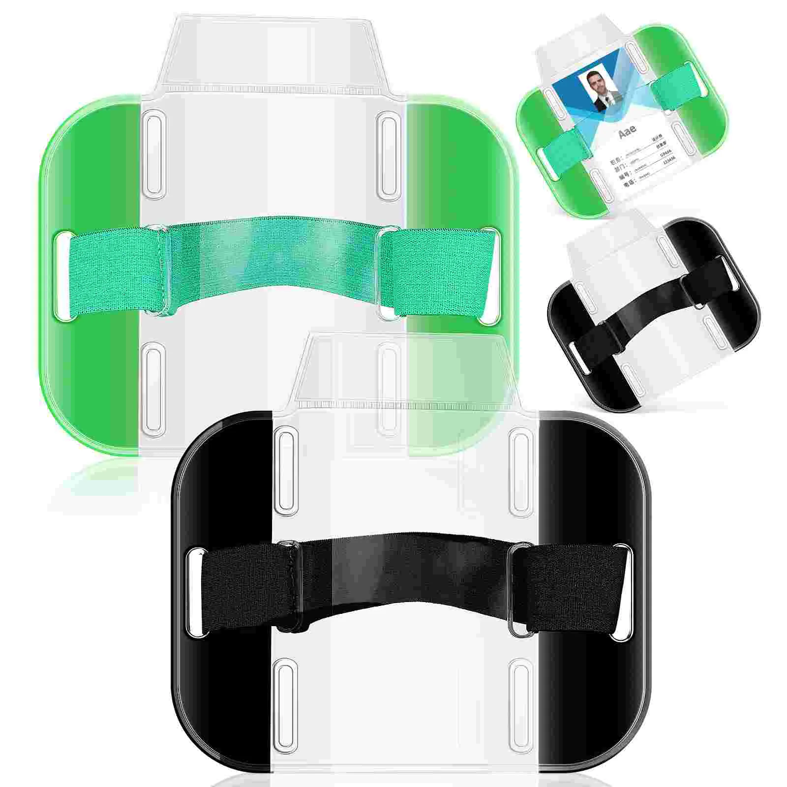 4 Pcs Arm Sleeve Retractable Credential Support Id Card Holder Custom Badge Clip Work Permit
4 Pcs Arm Sleeve Retractable Credential Support Id Card Holder Custom Badge Clip Work Permit