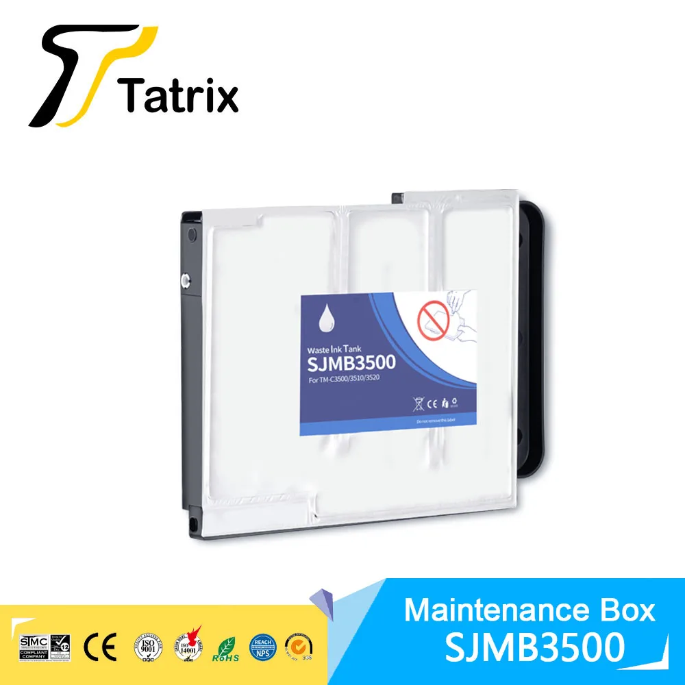 Tatrix For EPSON SJMB3500 3510 3520 Replacement Maintenance Box Colorworks C3500 TM-C3500 TM-C3510 TM-C3520 Label Printer
Tatrix For EPSON SJMB3500 3510 3520 Replacement Maintenance Box Colorworks C3500 TM-C3500 TM-C3510 TM-C3520 Label Printer