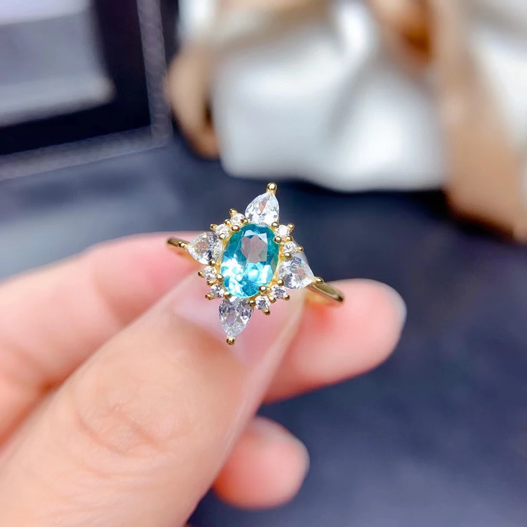 Dazzling Silver Apatite Ring for Office Woman 5mm*7mm VVS Grade Natural Apatite Silver Ring 925 Silver Apatite Jewelry
Dazzling Silver Apatite Ring for Office Woman 5mm*7mm VVS Grade Natural Apatite Silver Ring 925 Silver Apatite Jewelry