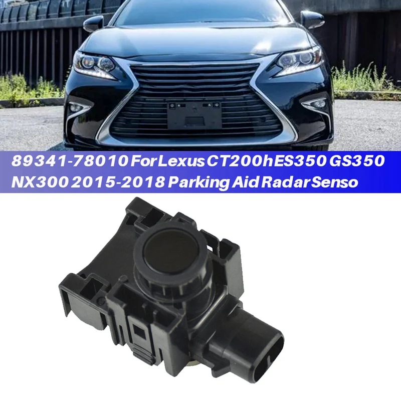 Ультразвуковой датчик обратной помощи 89341-78010 для Lexus CT200H ES350 GS350 NX300 2015-2018, датчик помощи при парковке
Ультразвуковой датчик обратной помощи 89341-78010 для Lexus CT200H ES350 GS350 NX300 2015-2018, датчик помощи при парковке