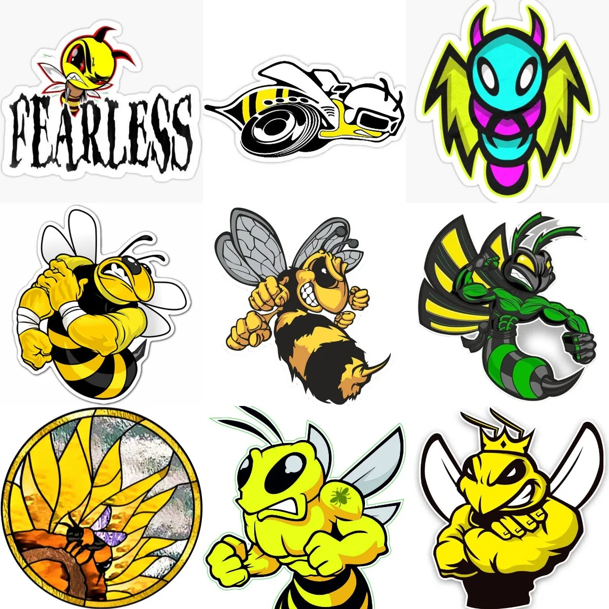 Anger Strong Bees PVC Sticker for Covered Scratch Decorate Laptop Car Window Van Off Road Truck Fridge Room Decal Accessories
Anger Strong Bees PVC Sticker for Covered Scratch Decorate Laptop Car Window Van Off Road Truck Fridge Room Decal Accessories
