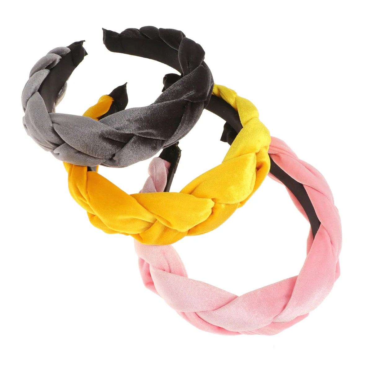 3Pcs Thick Hairband Wide Headband Solid Color Braid Hair Loop Retro Turban Hair Accessories for Women Ladies(Grey, Yellow and
3Pcs Thick Hairband Wide Headband Solid Color Braid Hair Loop Retro Turban Hair Accessories for Women Ladies(Grey, Yellow and