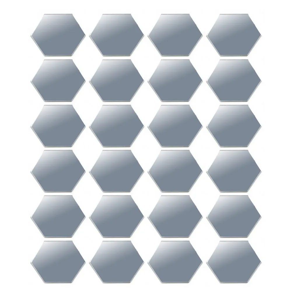 24Pcs Wall Stickers Mirror Hexagon Stickers Home Decor Mural DIY Silver Acrylic Reflective Mirror Wall Decor Наклейки На Стену
24Pcs Wall Stickers Mirror Hexagon Stickers Home Decor Mural DIY Silver Acrylic Reflective Mirror Wall Decor Наклейки На Стену
