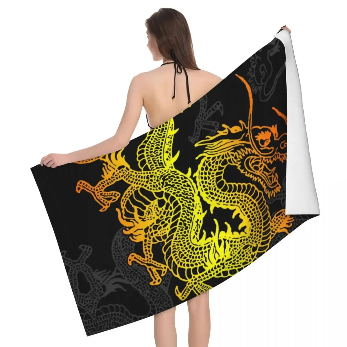 Dragon Totem Asian Style Beach Towel Quick Drying Chinese Oriental Mythical Super Soft Microfiber Bathroom Sauna Towel Women Men
Dragon Totem Asian Style Beach Towel Quick Drying Chinese Oriental Mythical Super Soft Microfiber Bathroom Sauna Towel Women Men