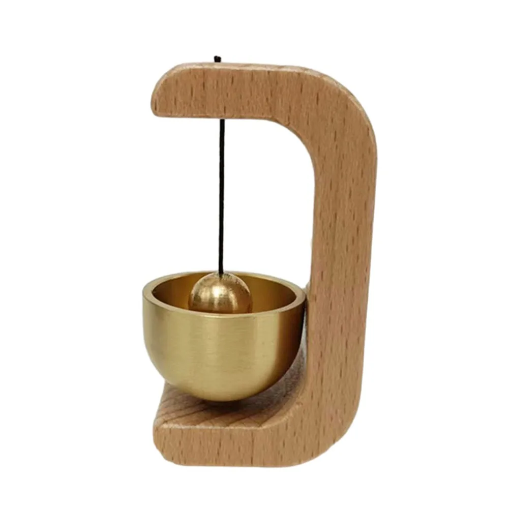 Wireless Doorbell Japanese Wooden Wind Chimes with Brass Bell Pleasant Sound Reminder for Bedrooms and Living Rooms
Wireless Doorbell Japanese Wooden Wind Chimes with Brass Bell Pleasant Sound Reminder for Bedrooms and Living Rooms
