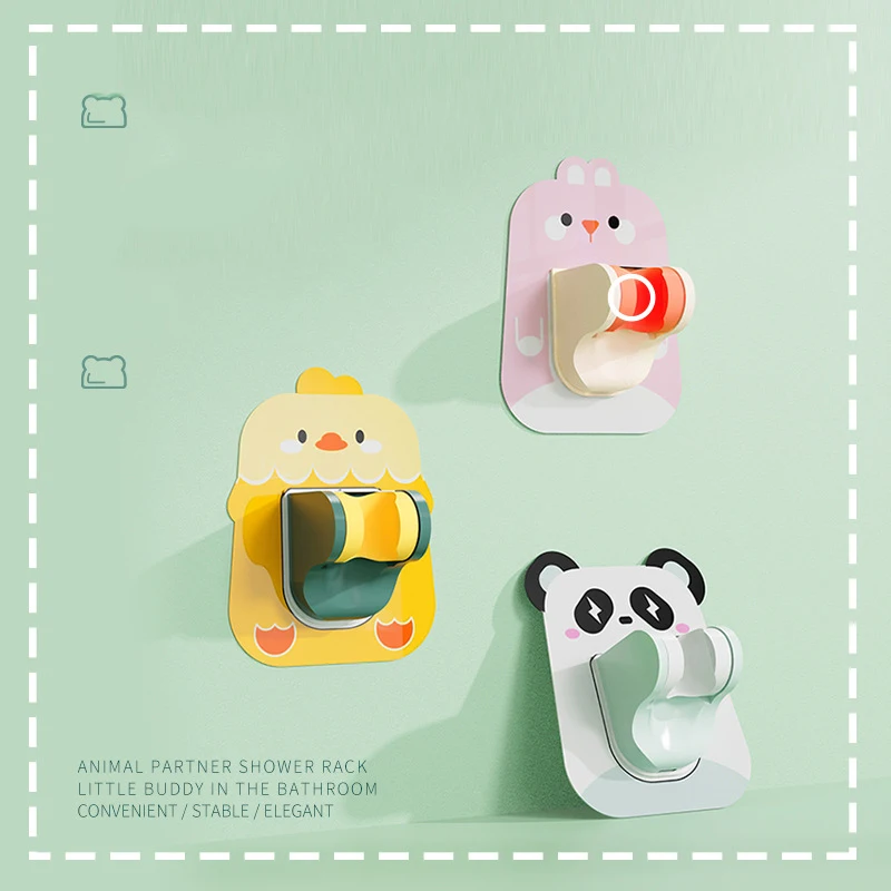 Cartoon Punch-Free Adjustable Nozzle Base Shower Head Mounting Brackets Strong Sucker Faucet Fixed Holder Bathroom Supplies
Cartoon Punch-Free Adjustable Nozzle Base Shower Head Mounting Brackets Strong Sucker Faucet Fixed Holder Bathroom Supplies
