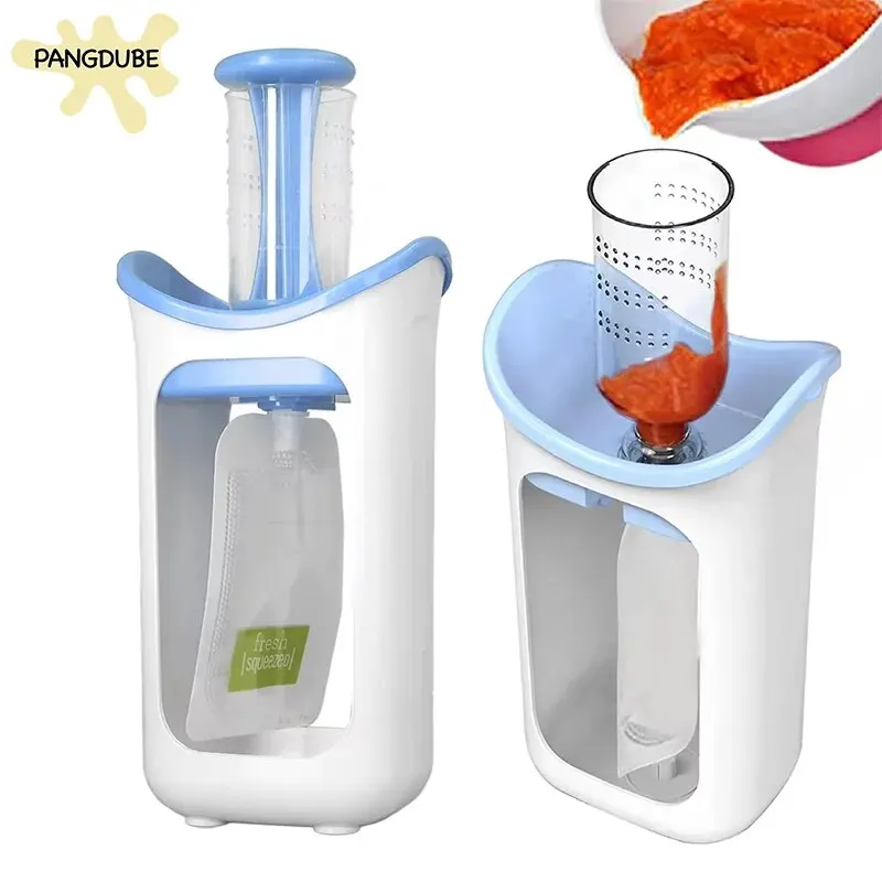 Baby Food Squeeze Station with 10pcs Food Storage Bag Newborn Complementary Food Dispenser Fruit Container Pouch Filling Machine
Baby Food Squeeze Station with 10pcs Food Storage Bag Newborn Complementary Food Dispenser Fruit Container Pouch Filling Machine