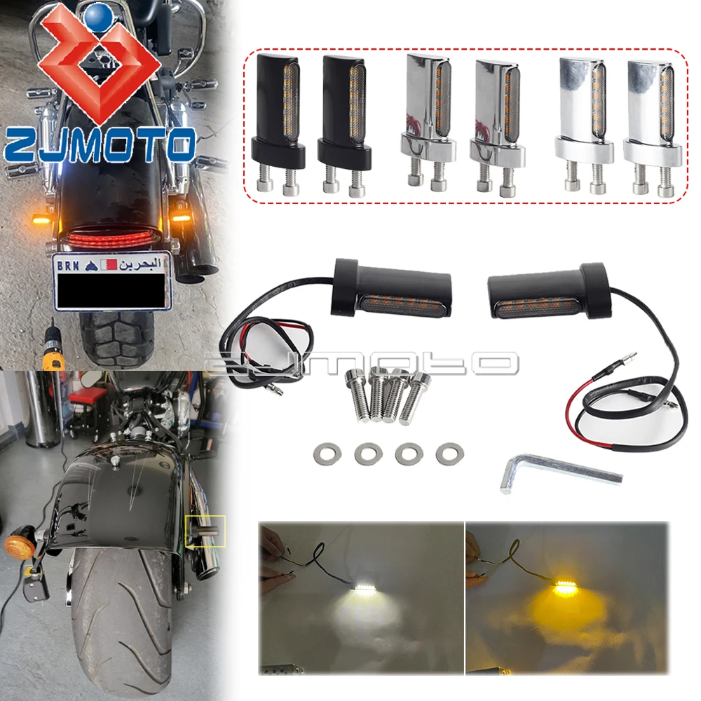 6LED Amber Blinker Motorcycle Turn Signal Light Rear Flasher Signals Indicator Lamp 12V Universal For Yamaha Honda Suzuki BMW
6LED Amber Blinker Motorcycle Turn Signal Light Rear Flasher Signals Indicator Lamp 12V Universal For Yamaha Honda Suzuki BMW