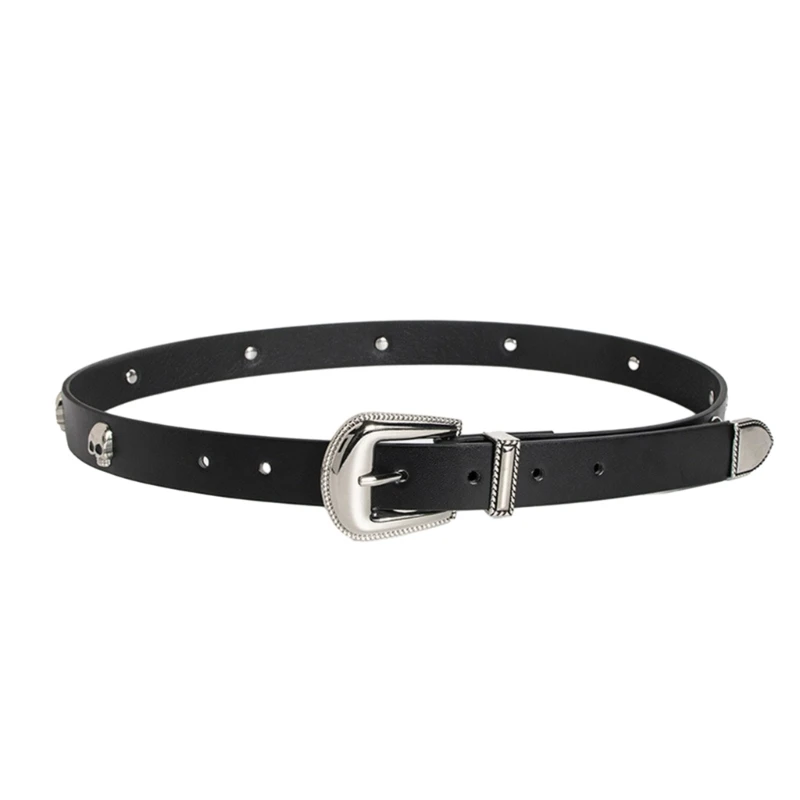 Subculture Punk Skull Belt for Women Fashion Pin Buckle Belt Casual Narrow Belt Cool Girls Waistband Jeans Accessories
Subculture Punk Skull Belt for Women Fashion Pin Buckle Belt Casual Narrow Belt Cool Girls Waistband Jeans Accessories