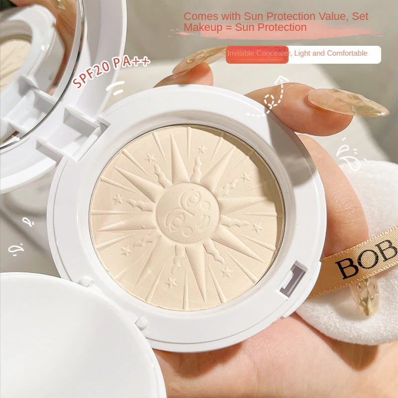 BOB Mineral Pressed Powder Face Powder Makeup Korean Cosmetics Lasting Finishing Setting Powder Comes with Sun Protection Value
BOB Mineral Pressed Powder Face Powder Makeup Korean Cosmetics Lasting Finishing Setting Powder Comes with Sun Protection Value