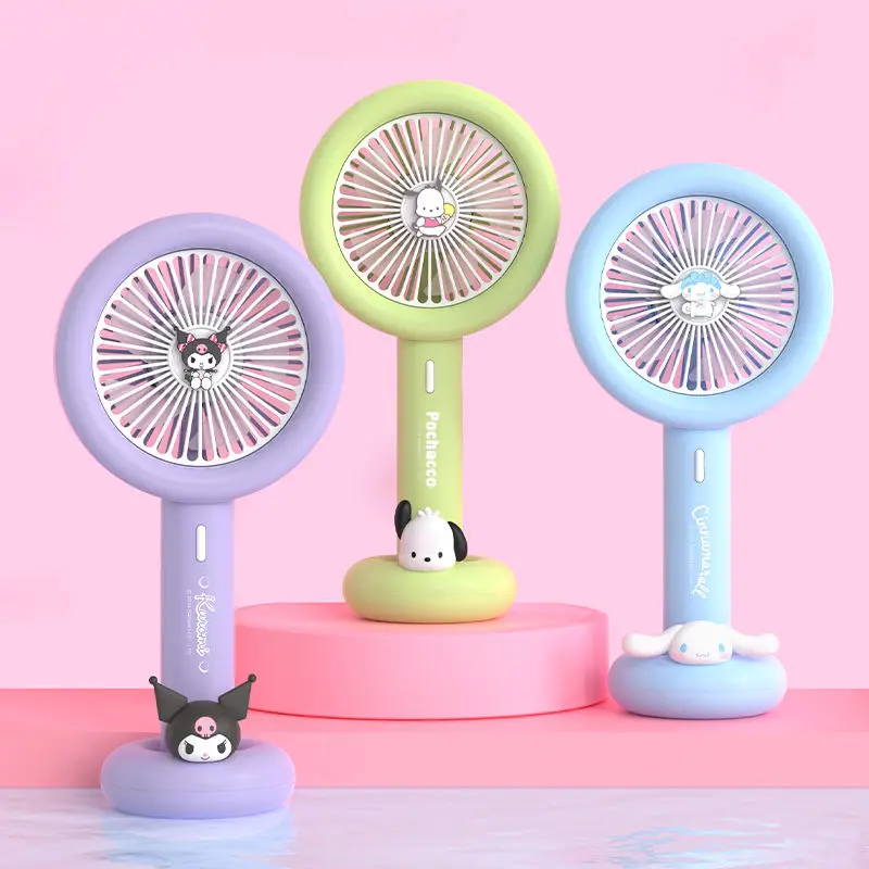 Handheld Small Fan Kawaii Sanrio Cinnamoroll Kuromi Pochacco Cute Cartoon Portable Long Battery Life Can Be Recharged Girl Gift
Handheld Small Fan Kawaii Sanrio Cinnamoroll Kuromi Pochacco Cute Cartoon Portable Long Battery Life Can Be Recharged Girl Gift