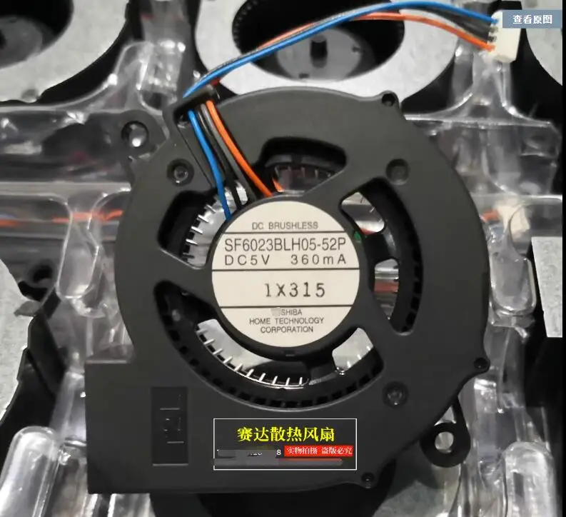 SF6023BLH05-52P DC 5V 360ma 60x60x23 мм 4-проводной вентилятор охлаждения сервера
SF6023BLH05-52P DC 5V 360ma 60x60x23 мм 4-проводной вентилятор охлаждения сервера