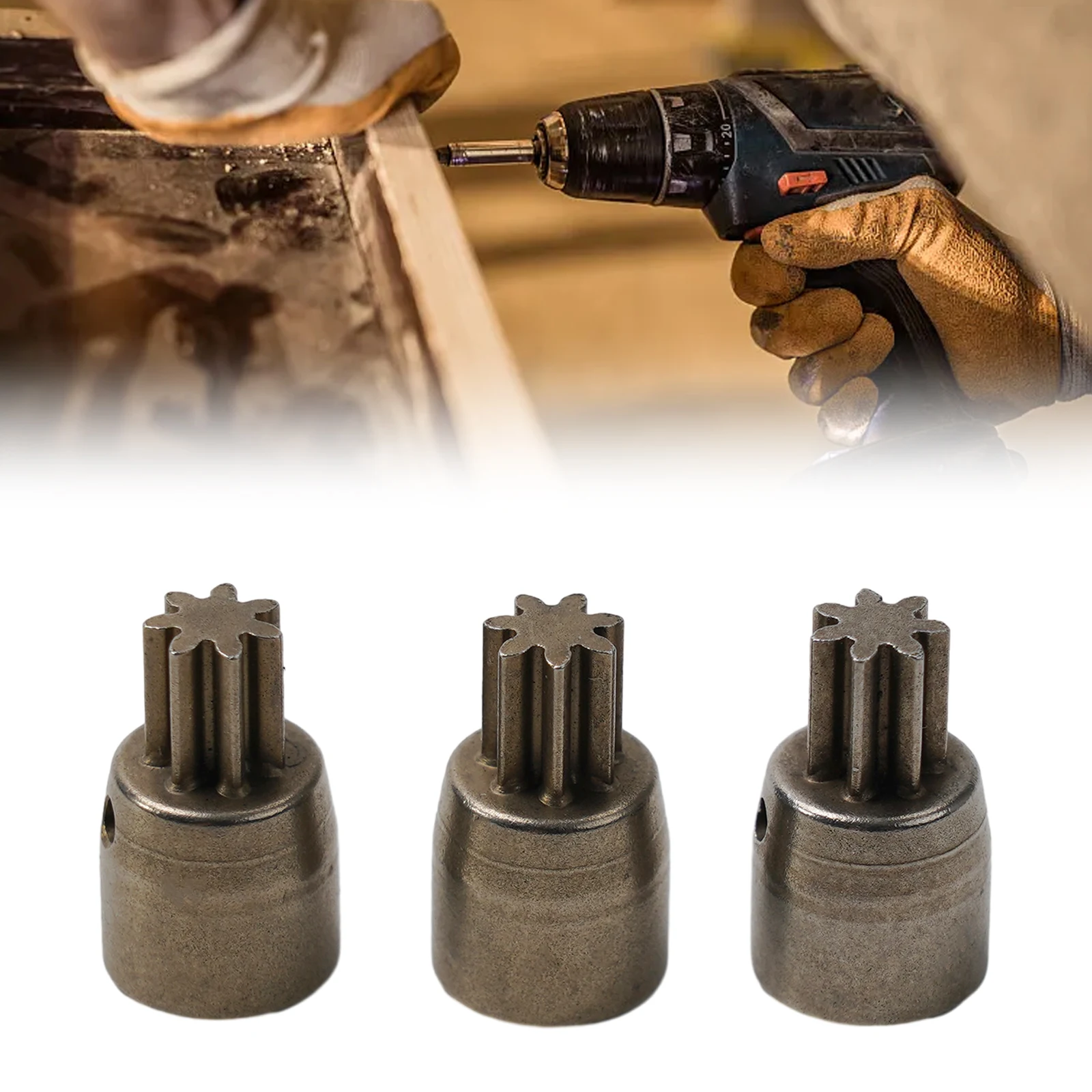 3pcs Metal Gear 18.5*11*11mm Universal Gear Brushless Motor For 2106 Brushless Electric Wrenches Motor Power Tools Accessories
3pcs Metal Gear 18.5*11*11mm Universal Gear Brushless Motor For 2106 Brushless Electric Wrenches Motor Power Tools Accessories