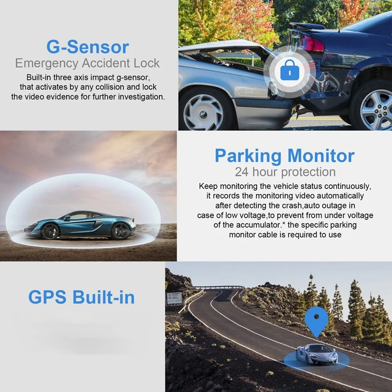 Автомобильный видеорегистратор WIFI GPS камера переднего и заднего вида HD видеорегистратор ночного видения водительский Регистратор
Автомобильный видеорегистратор WIFI GPS камера переднего и заднего вида HD видеорегистратор ночного видения водительский Регистратор