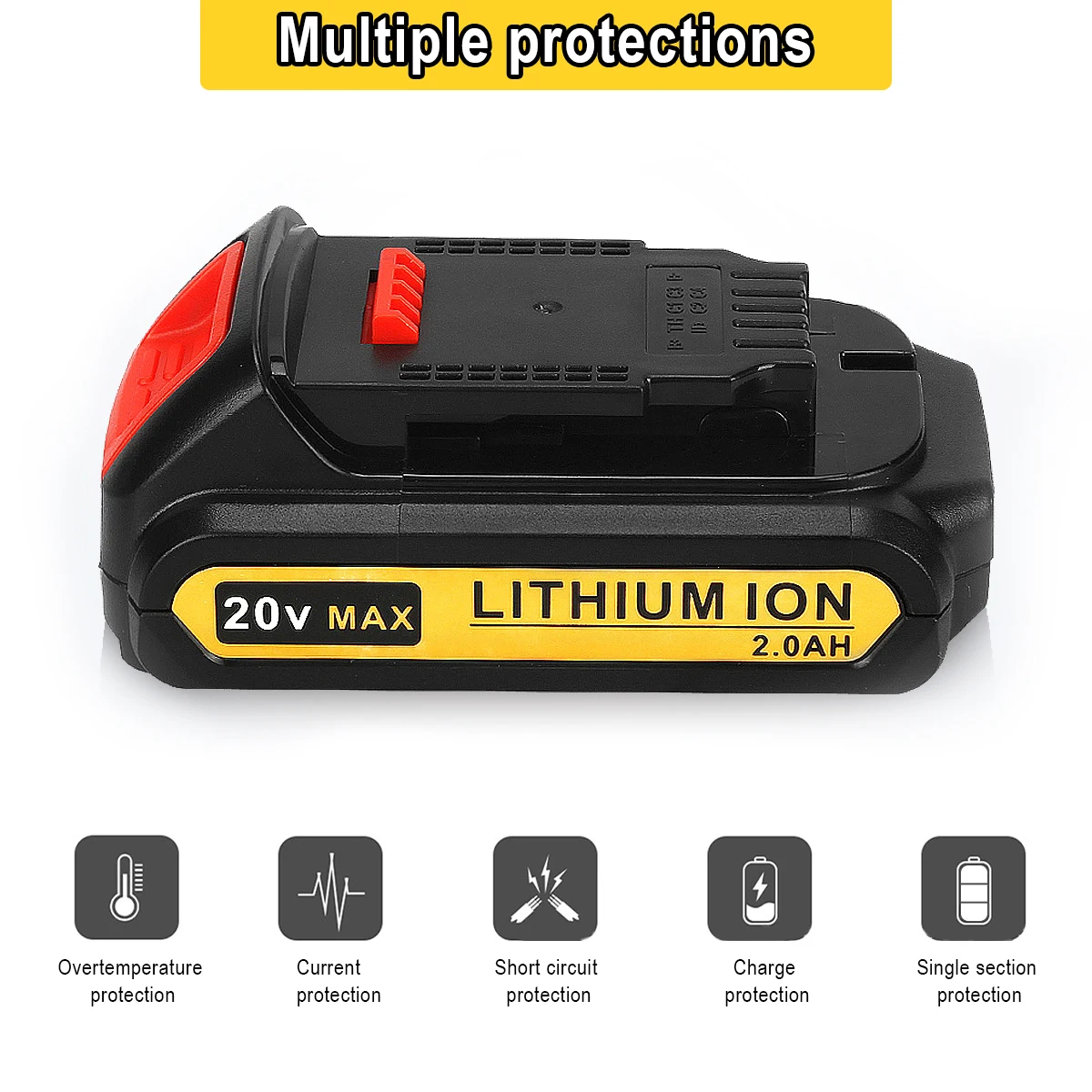 Высокое качество 20V 2500mAh для Dewalt DCB200 DCB180 DCB181 DCB182 Беспроводная электрическая система hands-on dr
Высокое качество 20V 2500mAh для Dewalt DCB200 DCB180 DCB181 DCB182 Беспроводная электрическая система hands-on dr