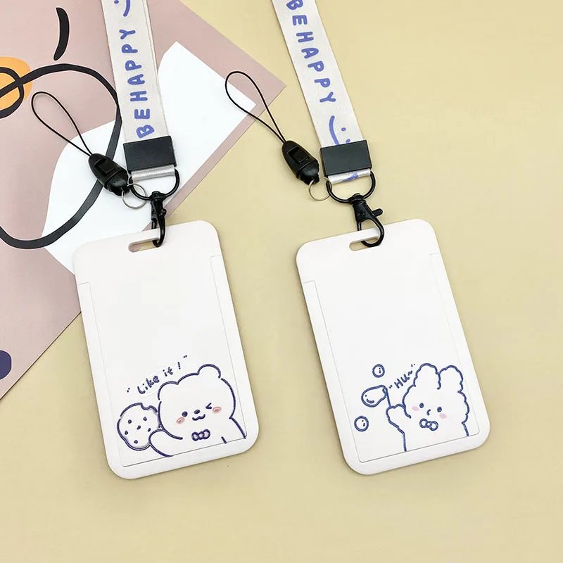 Cute Cartoon Bear Lanyard Card Set Student Campus Access Card Credit Card Bank Card ID Card Protection Card Set Gift
Cute Cartoon Bear Lanyard Card Set Student Campus Access Card Credit Card Bank Card ID Card Protection Card Set Gift
