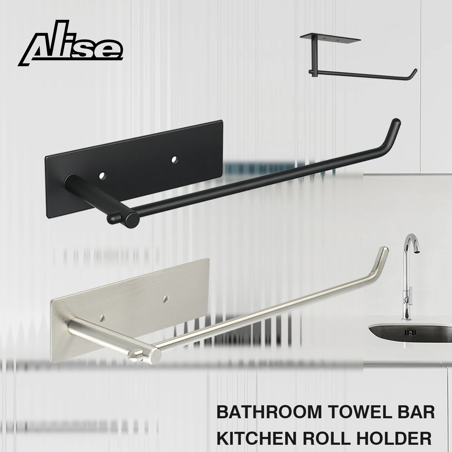 Kitchen Roll Holder Under Cabinet Stainless Steel Paper Roll Holder Self Adhesive Toilet Tissue Paper Dispenser Towel Holder
Kitchen Roll Holder Under Cabinet Stainless Steel Paper Roll Holder Self Adhesive Toilet Tissue Paper Dispenser Towel Holder