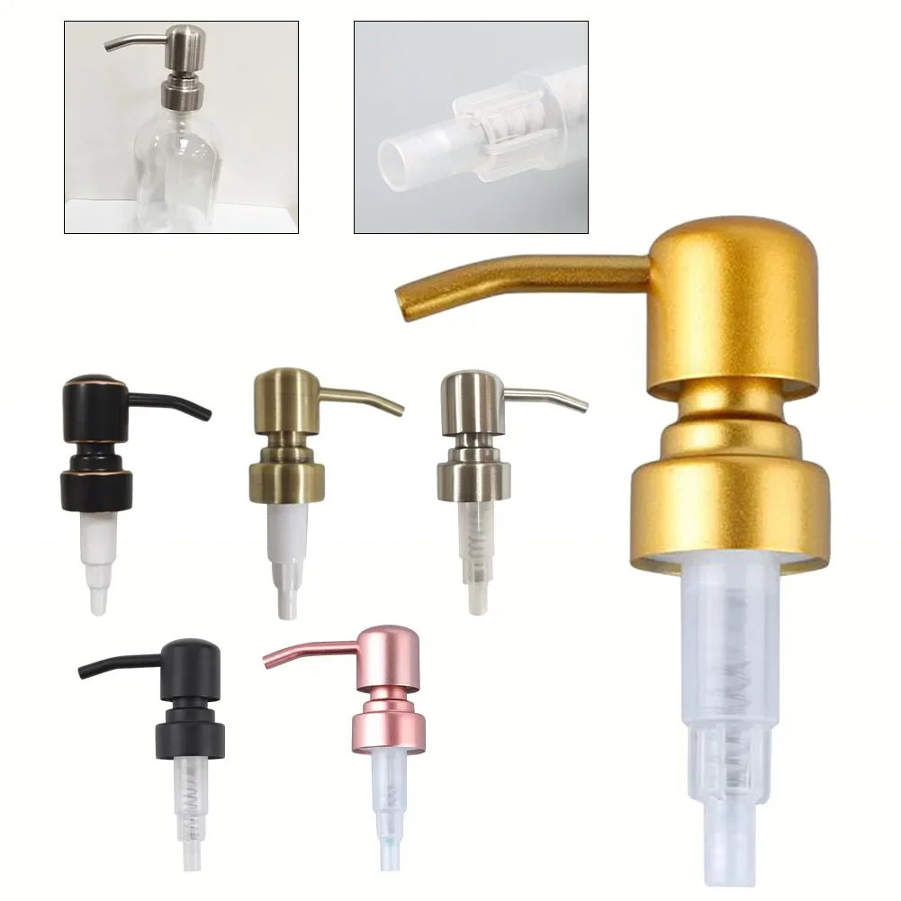 Stainless Steel Pump Head Push Type Lotion Pump Head 28/400 Thread Press Head Bathroom Kitchen Foam Soap Shampoo Dispenser
Stainless Steel Pump Head Push Type Lotion Pump Head 28/400 Thread Press Head Bathroom Kitchen Foam Soap Shampoo Dispenser